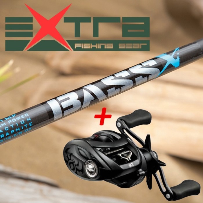 Combo Bass Fishing Casting