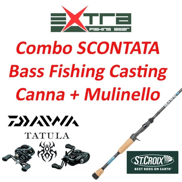 Combo Bass Fishing Casting