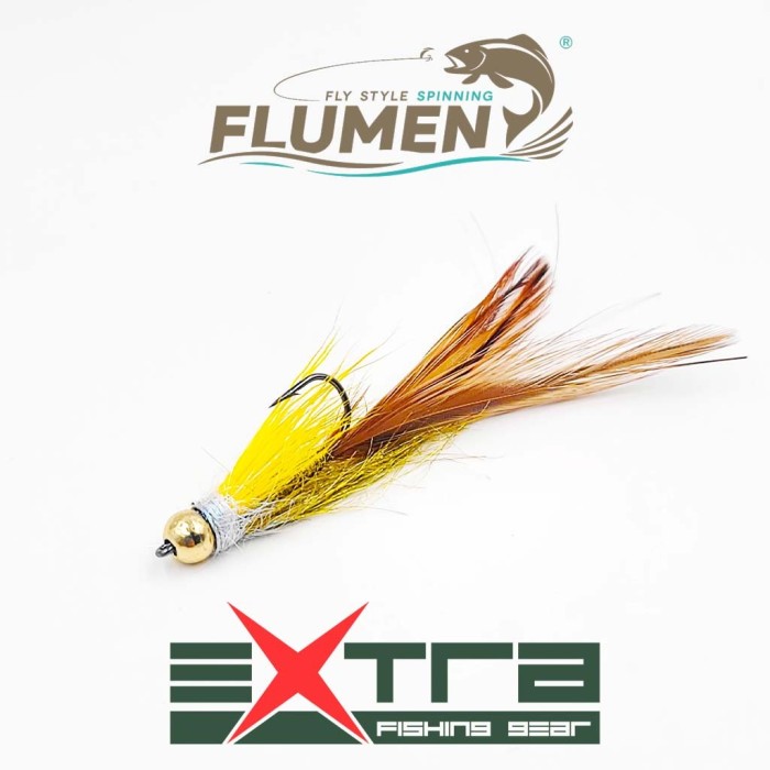 Flumen Rooster Jerk - Gold brown