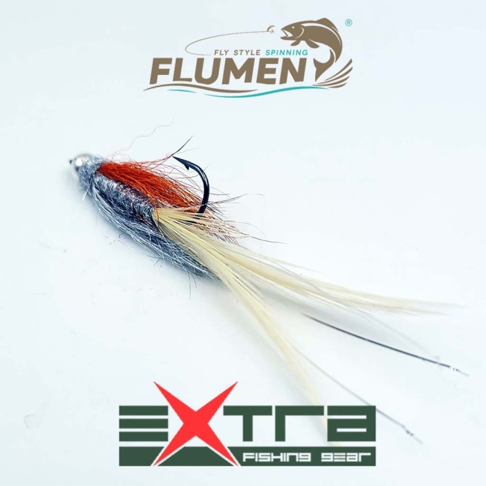 Flumen Rooster Jerk - silver white1