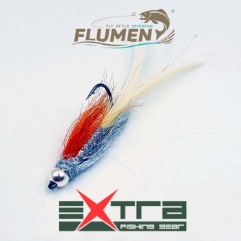 Flumen Rooster Jerk - silver white 2
