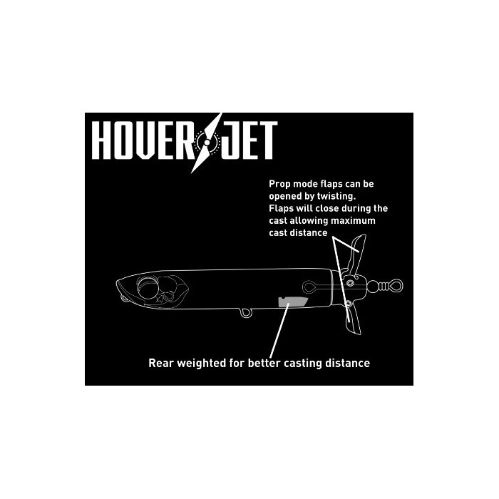 Hard Bait Bone Hoverjet -Dettaglio