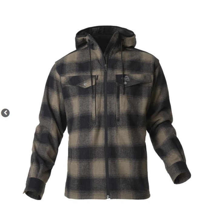 Camicia Geoff Anderson Ezmar Hoodie Windprof - GREEN