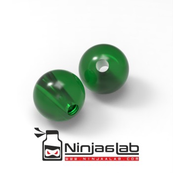Palline Plastica Verde Scuro