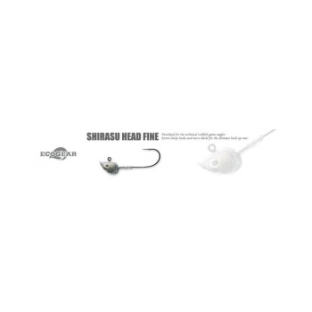 Ecogear Shirasu Head Fine - Testina Piombata