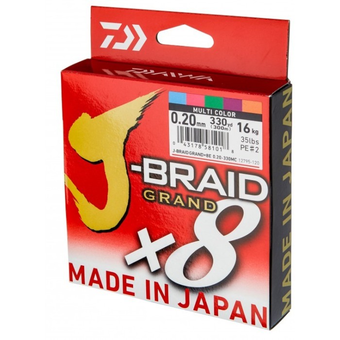 Filo Trecciato Daiwa J-Braid X8 Grand