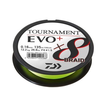 Filo Trecciato Daiwa Tournament X8 Braid EVO