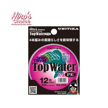 Filo Trecciato Unitika Silver Thread Bass Top Water