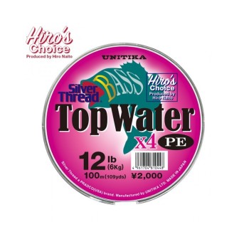 Filo Trecciato Unitika Silver Thread Bass Top Water 2