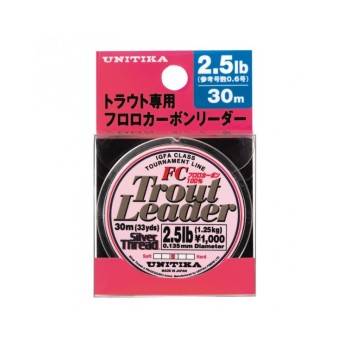 Unitika Silver Thread Trout Leader - Filo Fluorocarbon