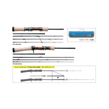 Canna Travel BaitcastingMajor Craft Finetail "Trekking" 2