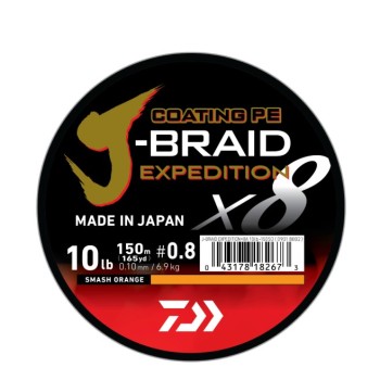 Daiwa J-Braid Expedition X8 - Filo Trecciato