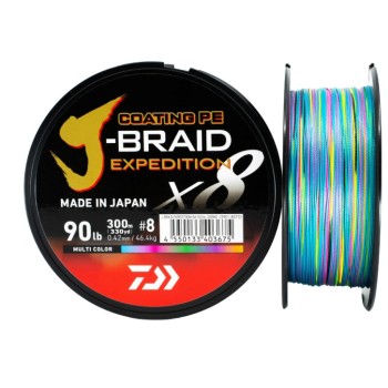 Daiwa J-Braid Expedition X8 - Filo Trecciato