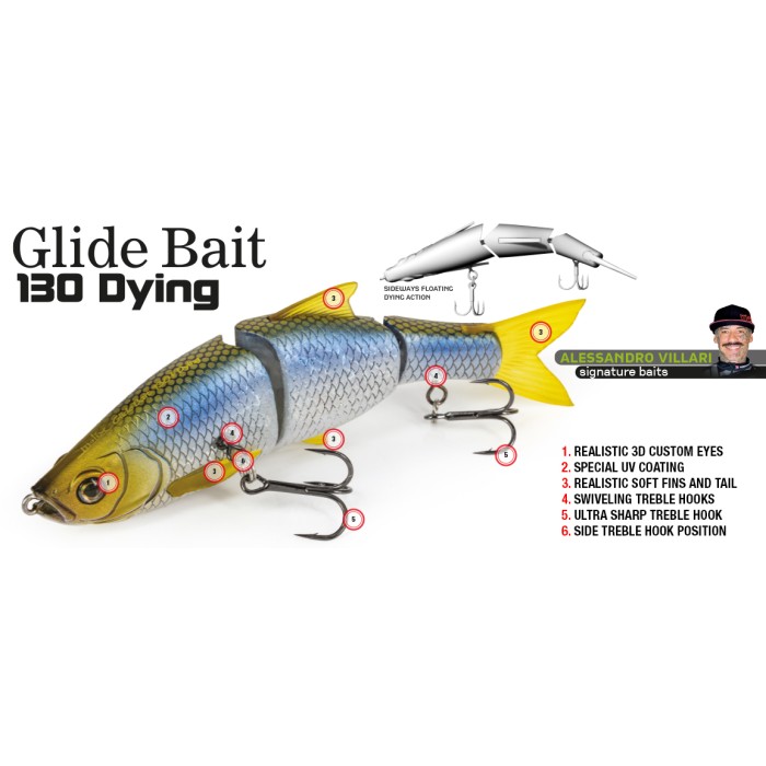 Molix Glide Bait 130 F Dying