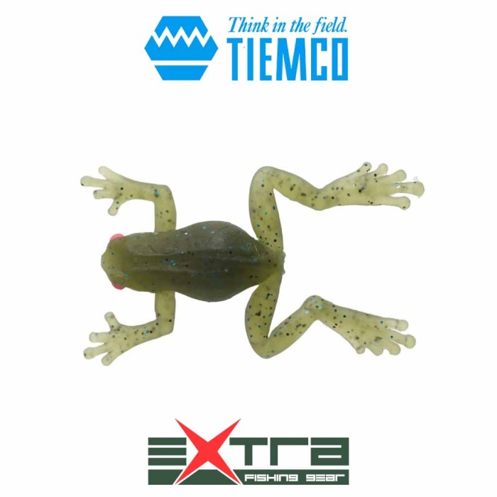 Tiemco Critter TackleWild Frog Eco - Soft Bait Galleggiante