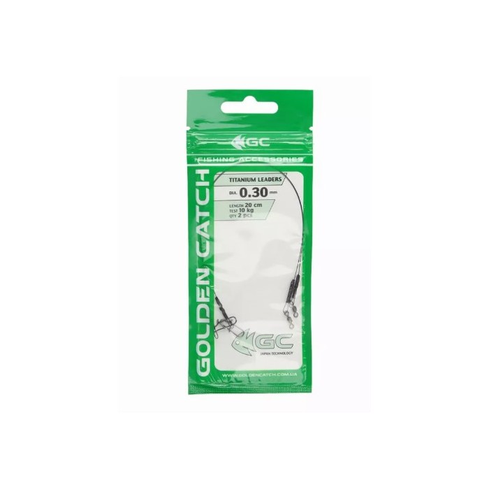 Golden Catch Titanium Leader - Cavetto