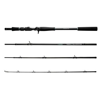 Canna Da Pesca Telescopica In Fibra Di Vetro, 2,1-3,6 M, Ultraleggera Per Viaggi E Zaino