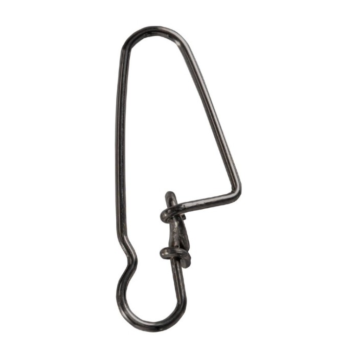 BKK Stay Lock Snap-52 Black Nickel - Moschettone Pike Fishing