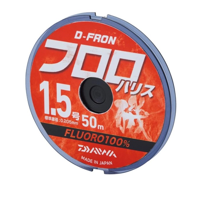 Daiwa D-FRON Fluorocarbon 100% – Bobina per Finali