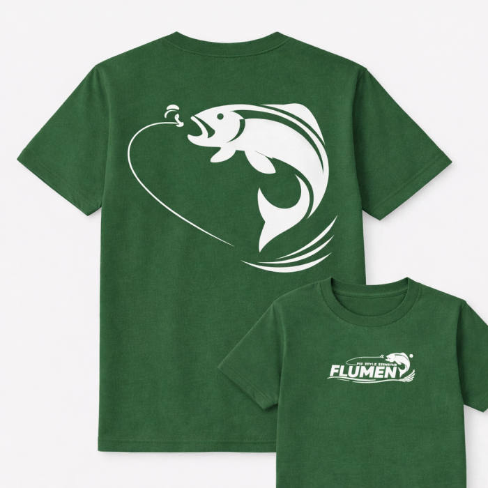 Maglietta Flumen Spinfly Green Forest