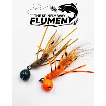 Flumen Flex Shrimp by The Spinfly Way – Flex Stream