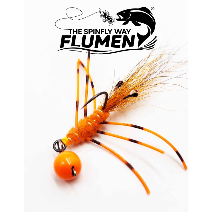 Flumen Flex Shrimp by The Spinfly Way – Flex Stream