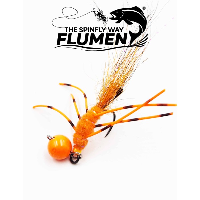 Flumen Flex Shrimp by The Spinfly Way – Flex Stream