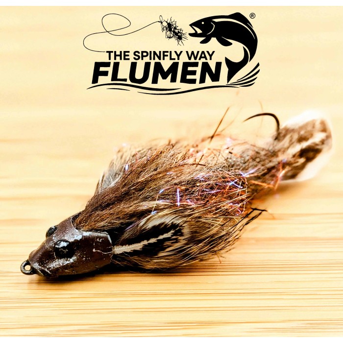 Flumen Elmetto Sculpin – Spinning Streamer by The Spinfly Way
