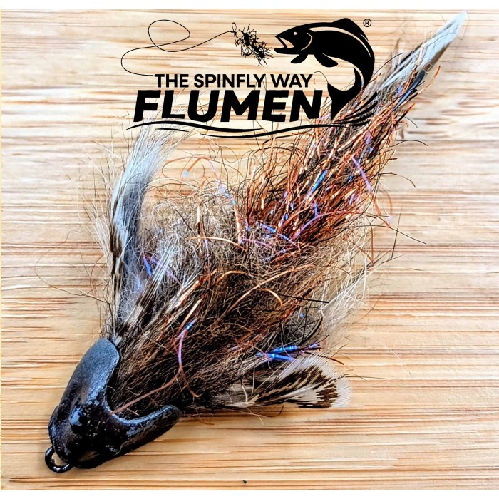 Flumen Elmetto Sculpin – Spinning Streamer by The Spinfly Way