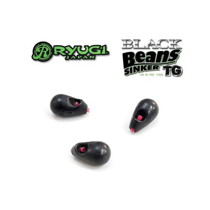 Ryugi Japan Black Beans TG – Tungsten Sliding Sinker Free Rig