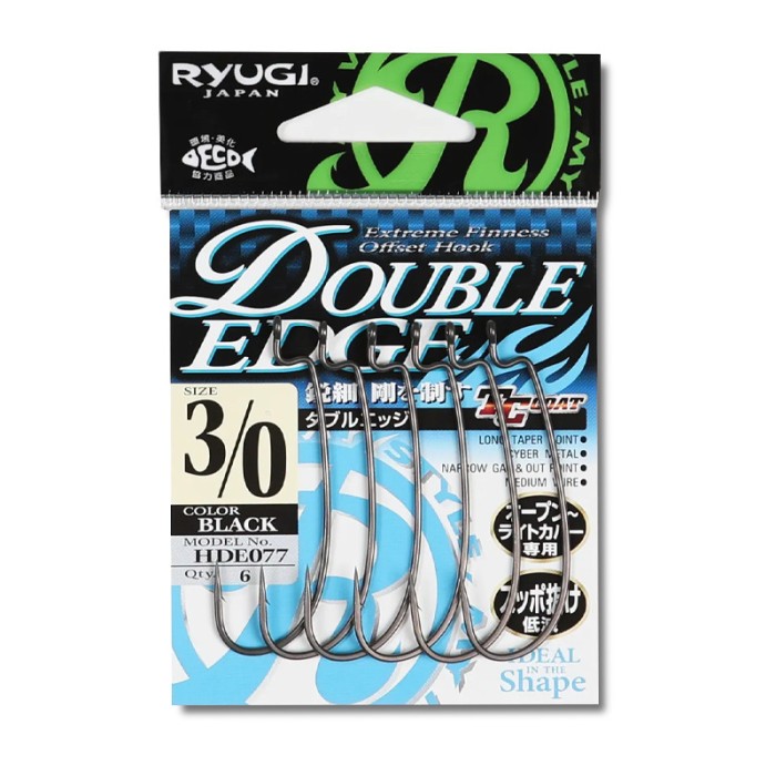 Ryugi Japan Double Edge – Amo Offset Finesse e Power Fishing