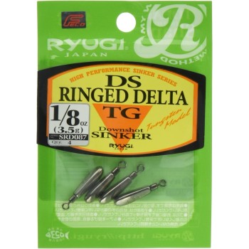 Ryugi Japan DS Ringed Delta TG – Tungsten Drop Shot Sinker