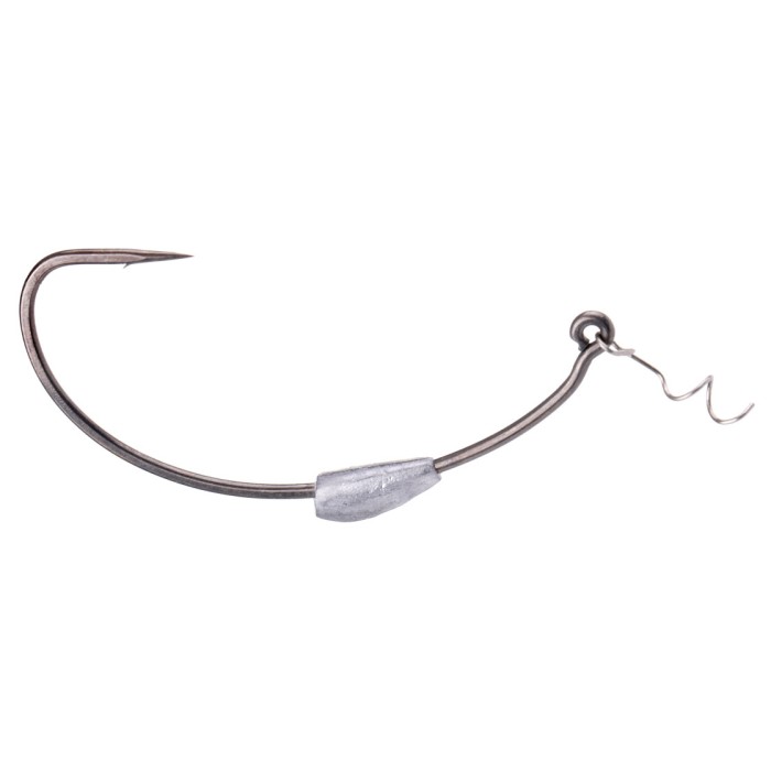 Ryugi Japan Weighted Brutal – Amo Offset Piombato per Big Soft Bait