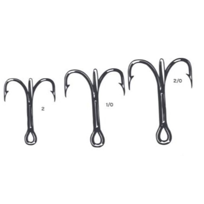 Treble Hook Eagle Claw