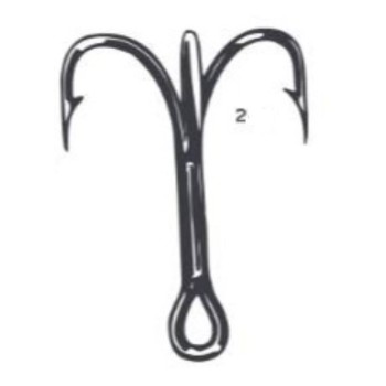Treble Hook Eagle Claw